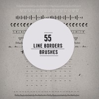 Line Borders Brushes