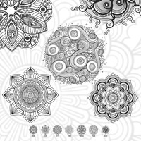 7 Mandala Brushes