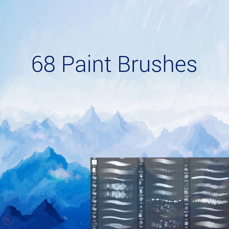 Photoshop brushes paint