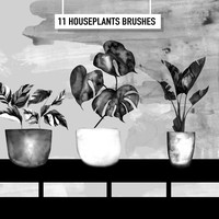 Houseplants Free Brushes