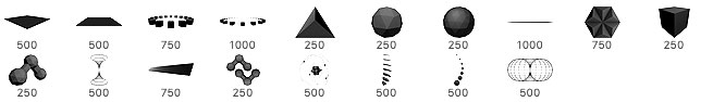 brushes palette