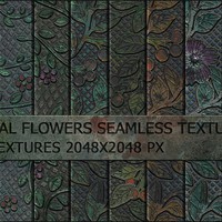 13 Metal Flowers Pattens